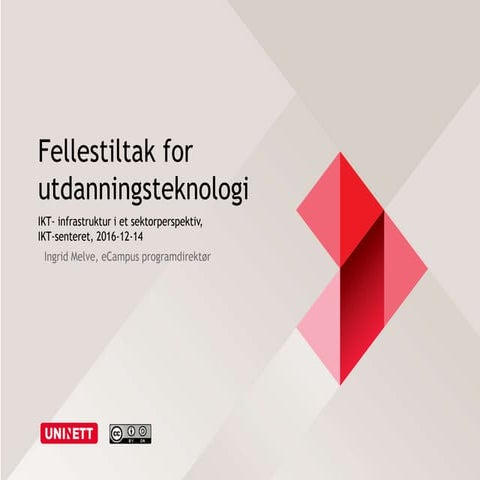 Fellestiltak for utdanningsteknologi
