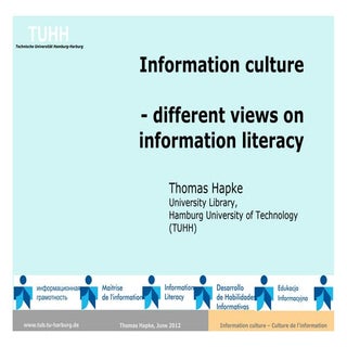 Information culture - different v...