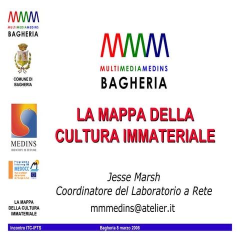 La mappa della cultura immateriale