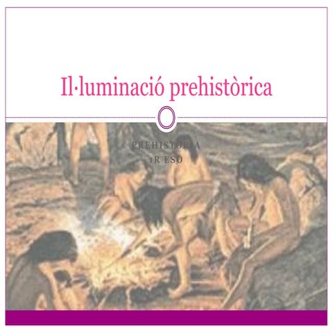 Il.luminació prehistòrica