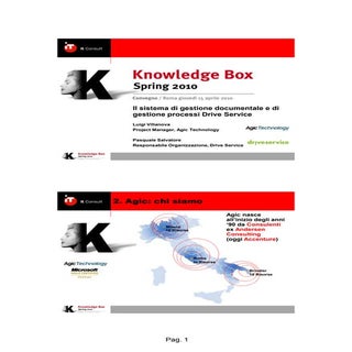 Il sistema di gestione documentale ...