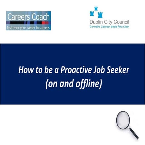 How to be a Procative Job Seeker