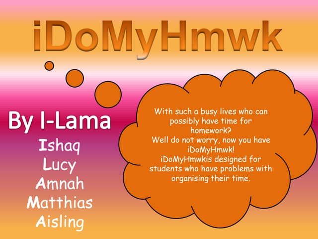 I lama i_domyhomework_presentation