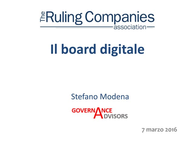 Il board digitale rev 03