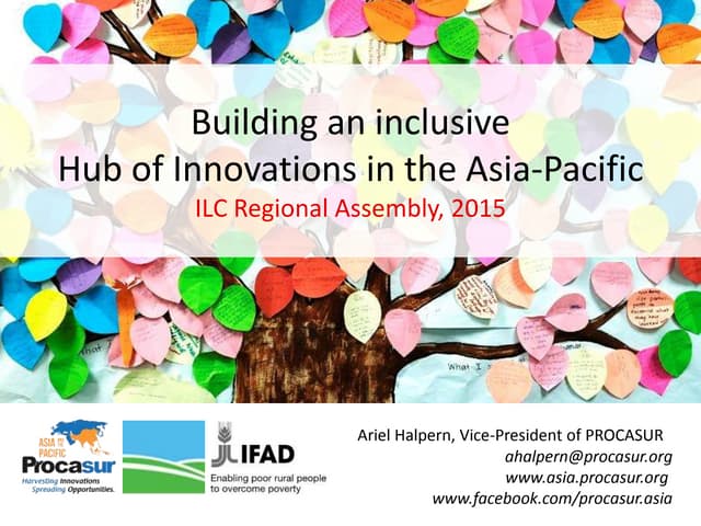 Building an inclusive Hub of Innovations in the Asia-PacificILC Regional A...