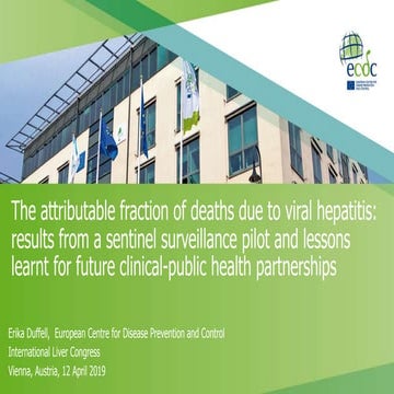 The attributable fraction of deaths due to viral hepatitis: results from a se...