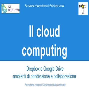 Il cloud computing