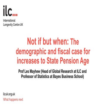 Not if but when: The demographic and fiscal case for increases to State Pensi...