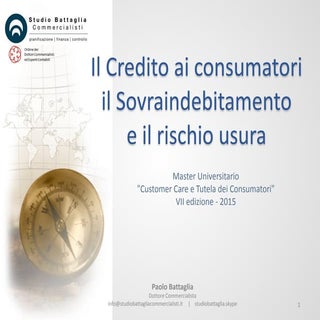 Il credito ai consumatori sovrainde...