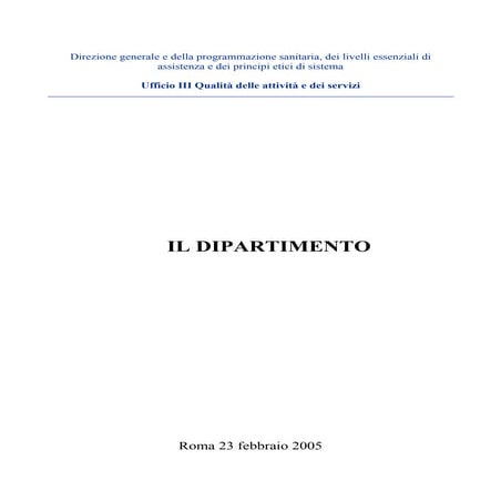 Il dipartimento PDF