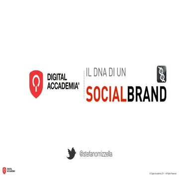 Il DNA di un Social Brand  