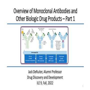 Biologics and Monoclonal Antibodies pdf | PDF