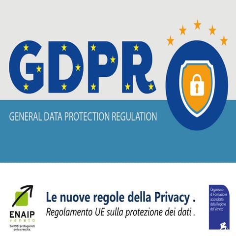 Il gdpr e le nuove norme sulla privacy