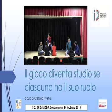 Il gioco diventa studio...