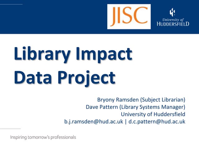 JISC LIDP ILI2011