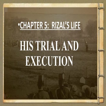 Chapter-24.pptx Rizal's Last Homecoming & trial | PPTX