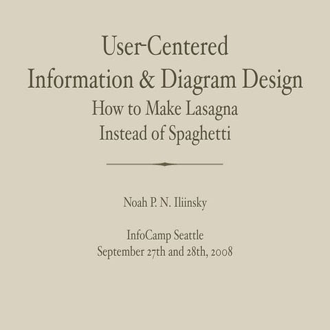 User-Centered Information Design