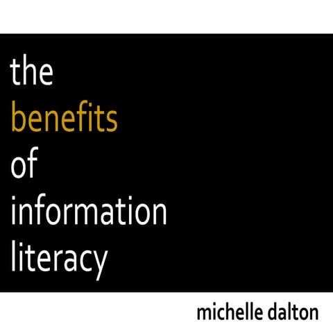 Why Information Literacy Matters - in 5 minutes