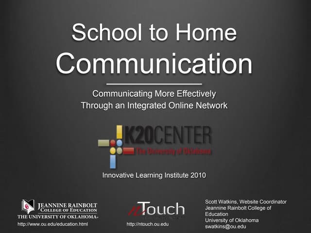 School to Home Communication
