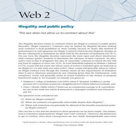 Illigality and public policy details by oxford