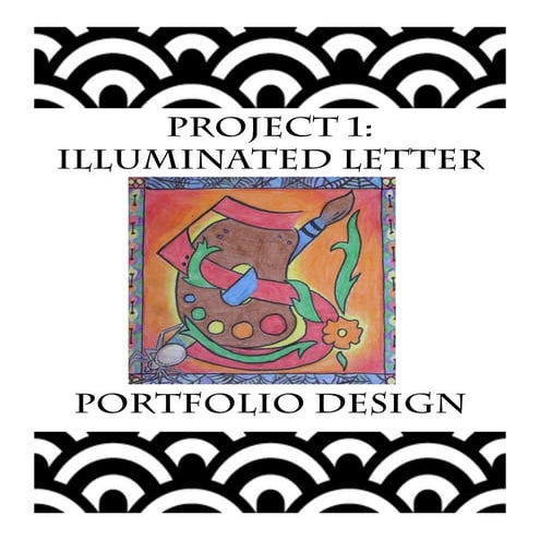 Illuminated letter process