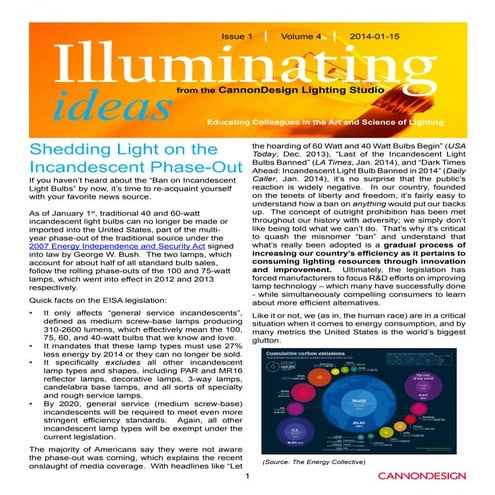 Shedding Light on the Incandescent Phase-Out