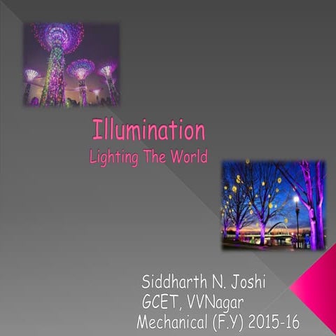 Illumination:Lighting The World.