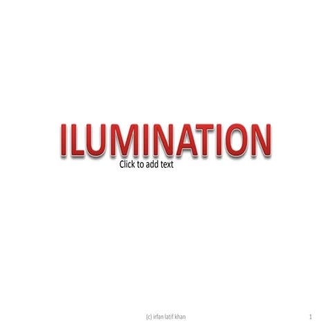 Illumination.pptx