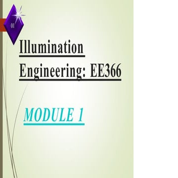 Illumination Engineering, lighting engineering