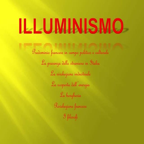 Illuminismo
