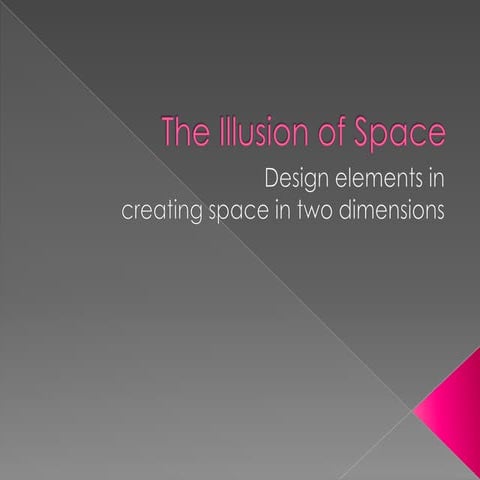 Illusions of space