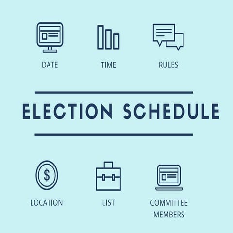 Election Schedule 2024-2025 :By election | PDF