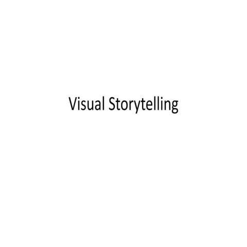 Illustrations for visual storytelling