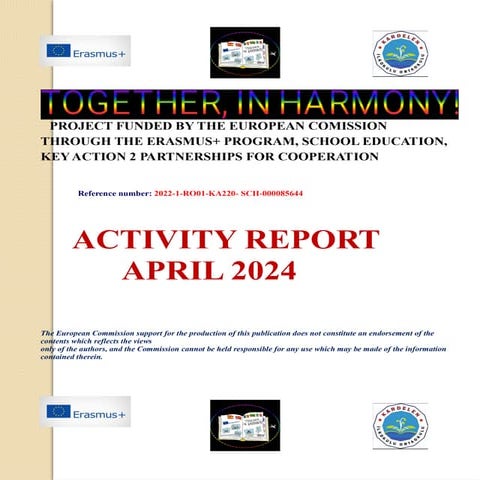 ILLUSTRATIVE ACTIVITY REPORT-APRIL 2024 TURKEY