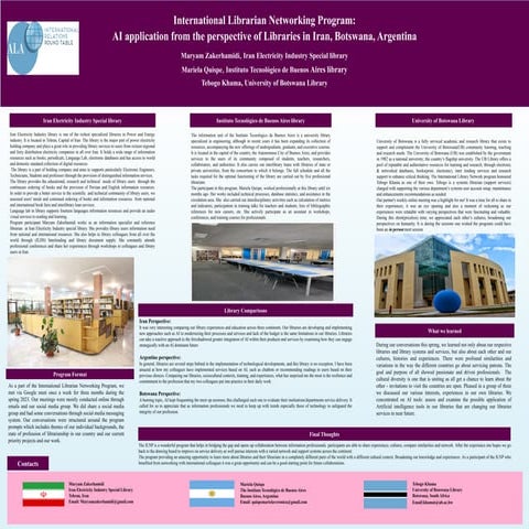 International Librarian Networking Program:  AI application from the perspect...