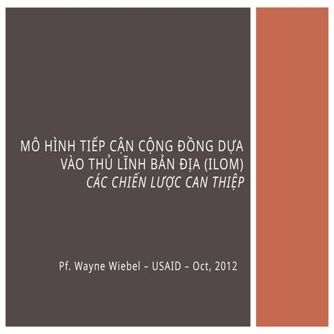 Community-Based HIV Prevention Model Using Local Leaders (ILOM ...
