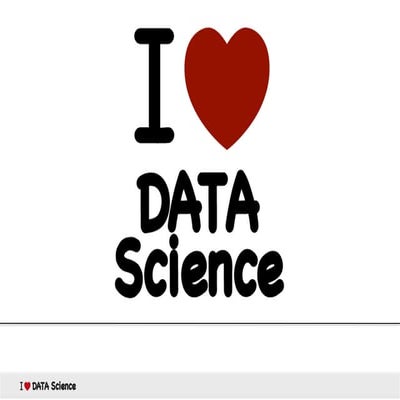 I love data science