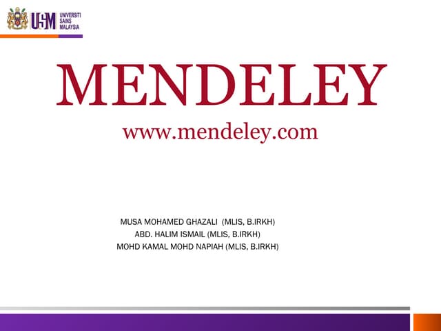 Mendeley