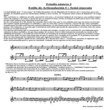 Estudio de articulación núm 3