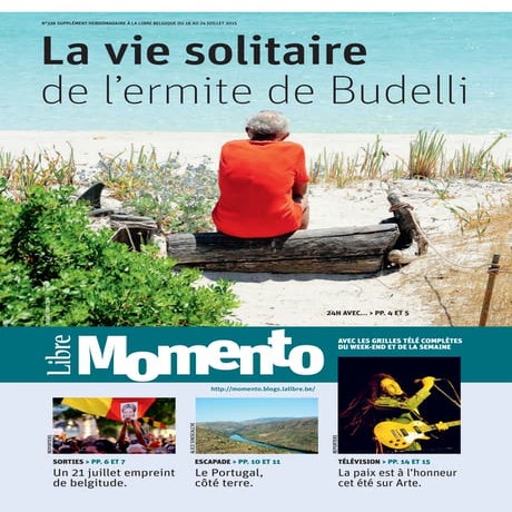La vie solitaire de l'ermite de Budelli