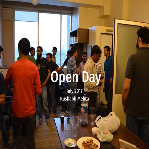 Open Day July 2016