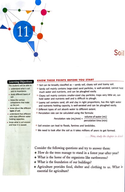 Class 7th Science Chapter- 9. soil | PPTX