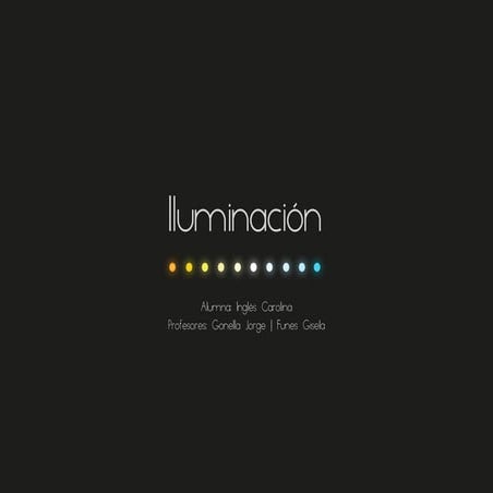 Ejemplos armado de efectos iluminacion 