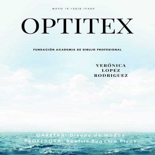 OPTITEX VI VERONICA LOPEZ