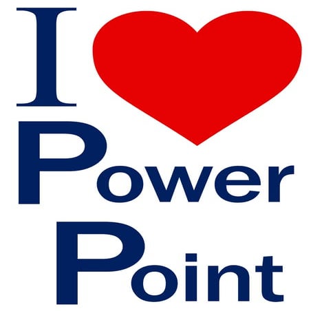 I love power point a4