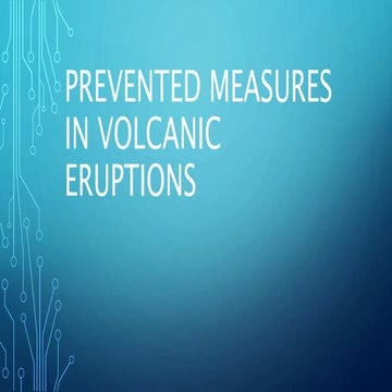Disaster risk reduction volcanoes | PPTX