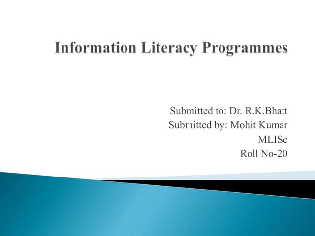 Information Literacy 
