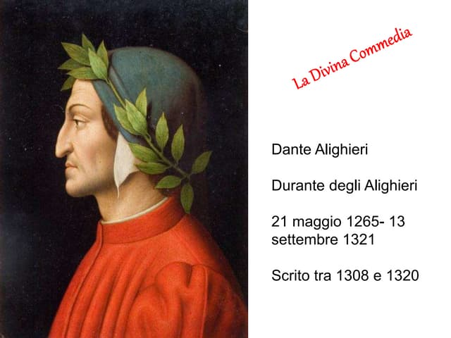 Il percorso di dante
