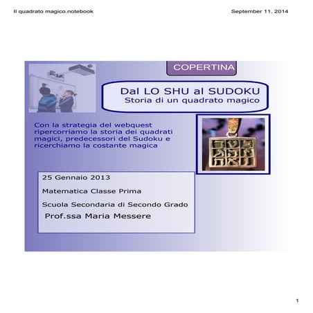 Il quadrato magico