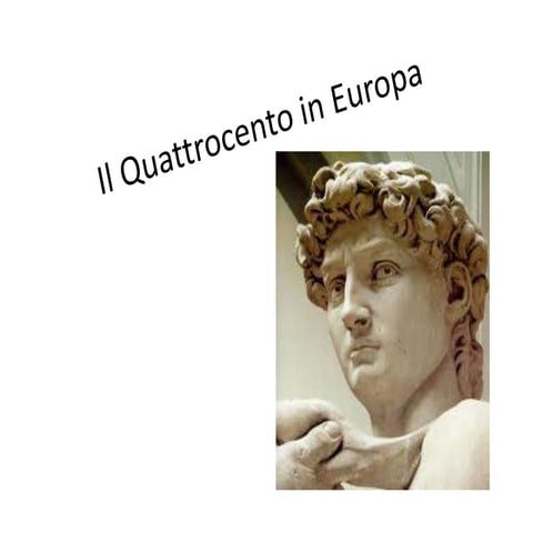 Il Quattrocento per Elena